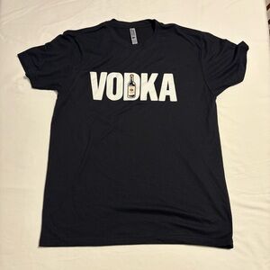 Next Level Apparel Black Titos Vodka Graphic Tee